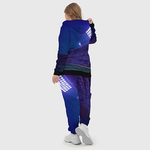 Женский костюм Bayer 04 ночное поле / 3D-Черный – фото 5