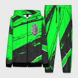 Женский костюм AC Milan sport green