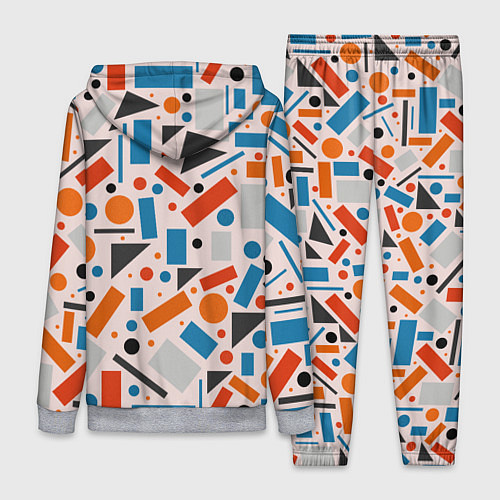 Женский костюм Прямоугольники и круги / 3D-Меланж – фото 2