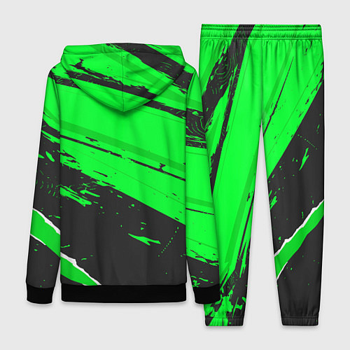Женский костюм Sporting sport green / 3D-Черный – фото 2