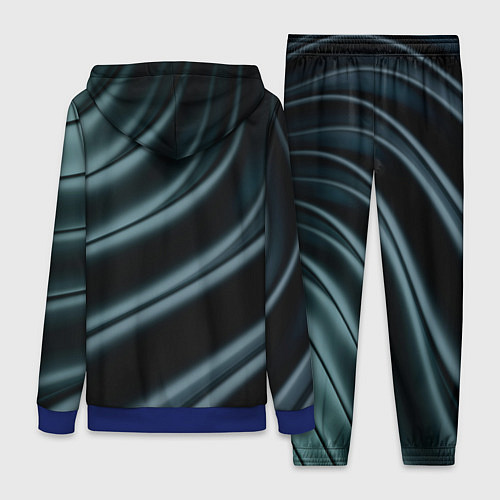 Женский костюм Темная волна / 3D-Синий – фото 2