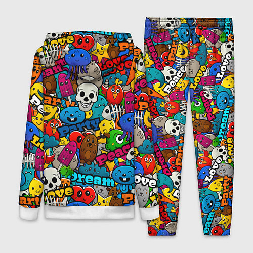 Женский костюм Dream love party / 3D-Белый – фото 2