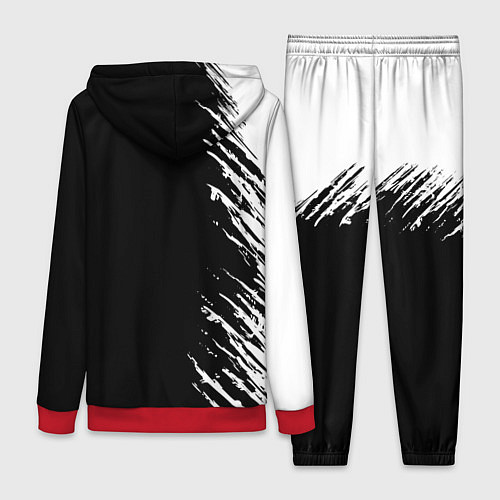 Женский костюм Ведьмачьи знаки с подтеками / 3D-Красный – фото 2