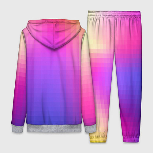 Женский костюм Gradient 8-bit / 3D-Меланж – фото 2