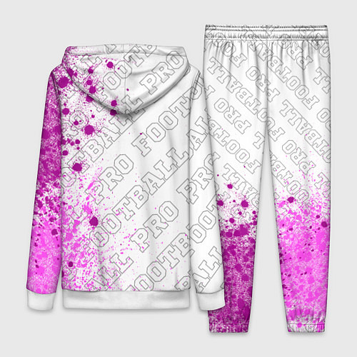 Женский костюм Sporting pro football по-вертикали / 3D-Белый – фото 2