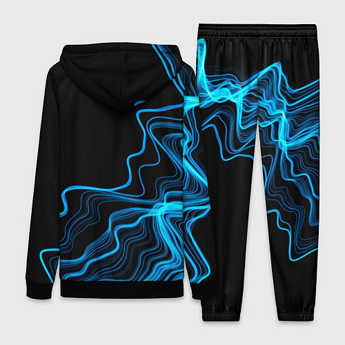 Женский костюм Papa Roach sound wave / 3D-Черный – фото 2