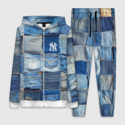 Женский костюм Patchwork - New York yankees baseball team