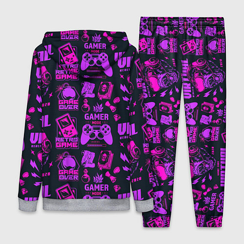 Женский костюм Virtual reality lettering / 3D-Меланж – фото 2