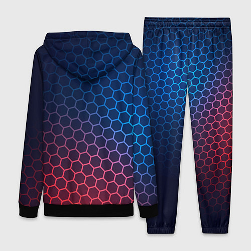 Женский костюм Dota неоновые соты / 3D-Черный – фото 2