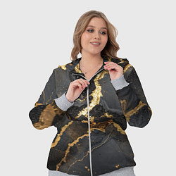 Женский 3D-костюм Золото и черный агат, цвет: 3D-меланж — фото 2