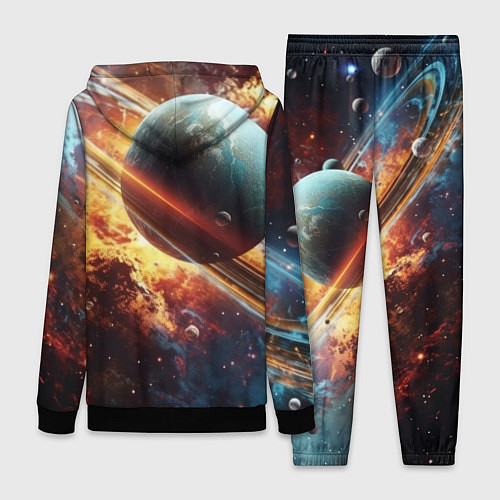 Женский костюм Большая планета / 3D-Черный – фото 2