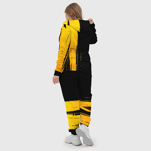 Женский костюм Monaco - gold gradient по-вертикали / 3D-Черный – фото 5