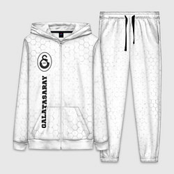 Женский 3D-костюм Galatasaray sport на светлом фоне по-вертикали, цвет: 3D-белый