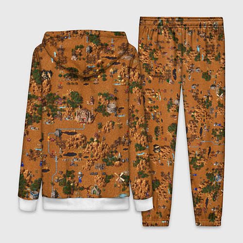 Женский костюм Герои 3 Карта Фабрики / 3D-Белый – фото 2