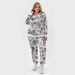 Женский 3D-костюм Герои 3 Карта Башни, цвет: 3D-белый — фото 2