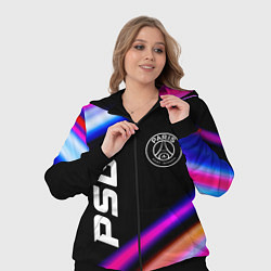 Женский 3D-костюм PSG speed game lights, цвет: 3D-черный — фото 2