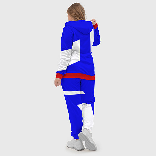 Женский костюм Россия спортивный стиль / 3D-Красный – фото 5