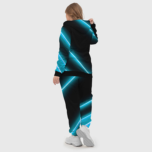 Женский костюм Dark Souls неоновые лампы / 3D-Черный – фото 5
