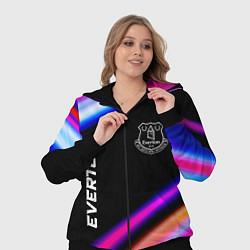 Женский 3D-костюм Everton speed game lights, цвет: 3D-черный — фото 2