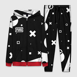 Женский 3D-костюм PUBG game pattern, цвет: 3D-красный