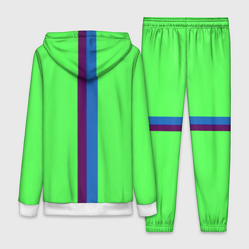 Женский костюм Barcelona fc sport line / 3D-Белый – фото 2