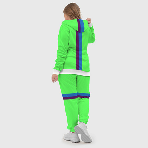 Женский костюм Barcelona fc sport line / 3D-Белый – фото 5