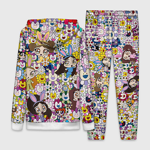 Женский костюм Right now NewJeans and Takashi Murakami / 3D-Белый – фото 2