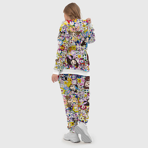Женский костюм Right now NewJeans and Takashi Murakami / 3D-Белый – фото 5