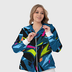 Женский 3D-костюм Настоящая абстракция, цвет: 3D-белый — фото 2