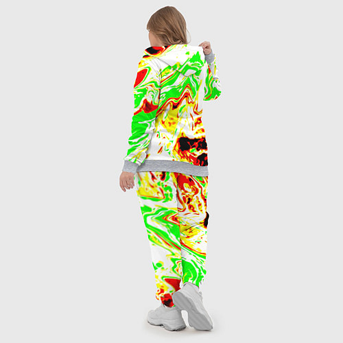 Женский костюм Кислотные краски / 3D-Меланж – фото 5