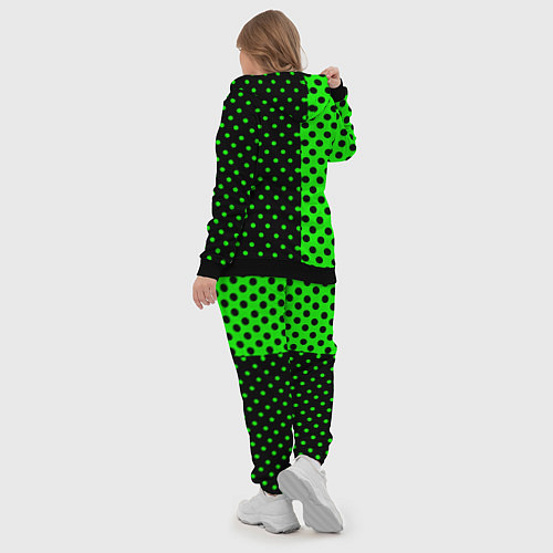 Женский костюм Minecraft creeper pattern / 3D-Черный – фото 5