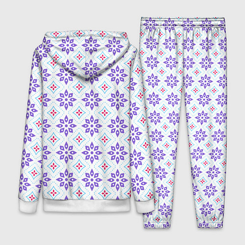 Женский костюм Красивый цветочный узор / 3D-Белый – фото 2