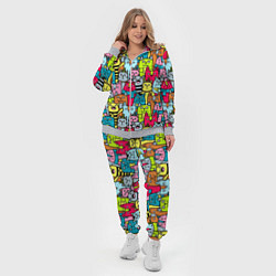 Женский 3D-костюм Мультяшные котята, цвет: 3D-меланж — фото 2