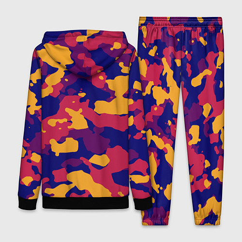 Женский костюм Камуфляж армейский / 3D-Черный – фото 2