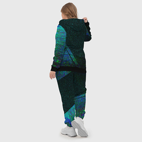 Женский костюм The Killers glitch blue / 3D-Черный – фото 5
