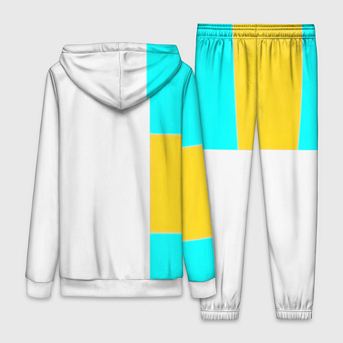 Женский костюм Fortnite geometry color / 3D-Белый – фото 2