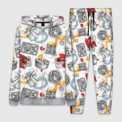 Женский 3D-костюм Узор суши, цвет: 3D-меланж