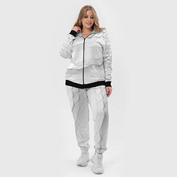 Женский 3D-костюм Белая чешуя змеи, цвет: 3D-черный — фото 2