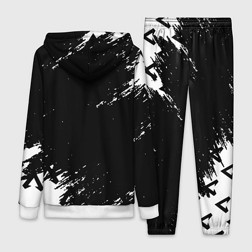 Женский костюм Doom палач лого / 3D-Белый – фото 2