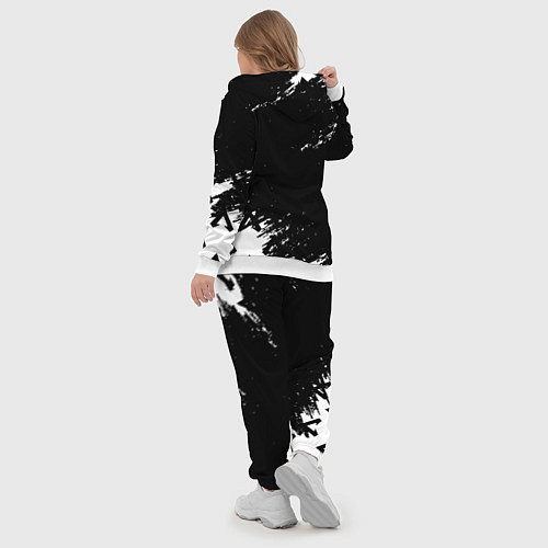 Женский костюм Doom палач лого / 3D-Белый – фото 5