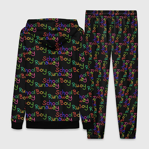 Женский костюм Logo - Schoolboy Runaway pattern / 3D-Черный – фото 2