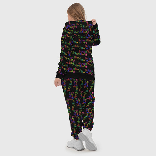 Женский костюм Logo - Schoolboy Runaway pattern / 3D-Черный – фото 5