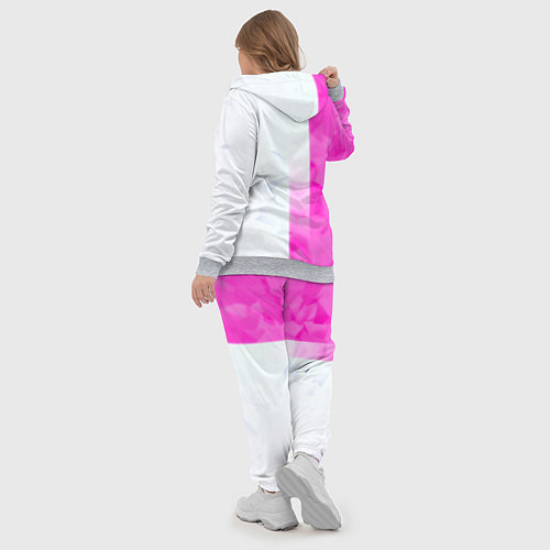 Женский костюм Game over pink abstraction / 3D-Меланж – фото 5