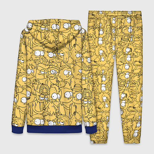 Женский костюм Красный человечек / 3D-Синий – фото 2