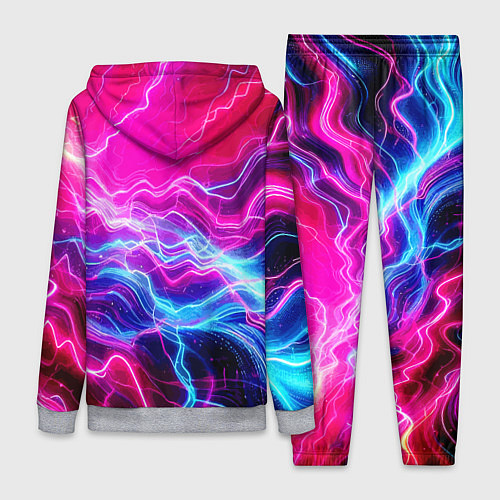 Женский костюм Milano - neon abstraction / 3D-Меланж – фото 2