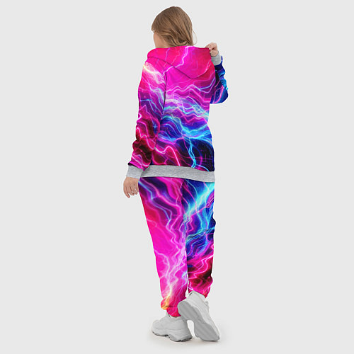 Женский костюм Milano - neon abstraction / 3D-Меланж – фото 5