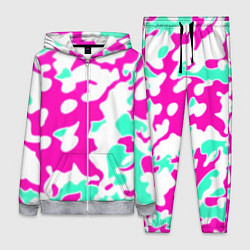 Женский 3D-костюм Текстура камуфляж детский, цвет: 3D-меланж
