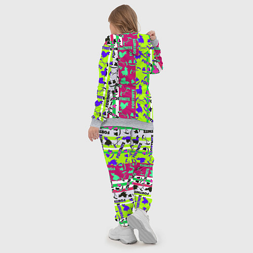 Женский костюм Fortnite epic pattern / 3D-Меланж – фото 5