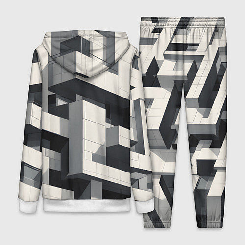 Женский костюм Вдохновлено Ле Корбюзье / 3D-Белый – фото 2