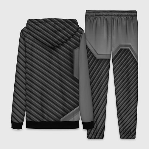 Женский костюм Volvo carbon car / 3D-Черный – фото 2